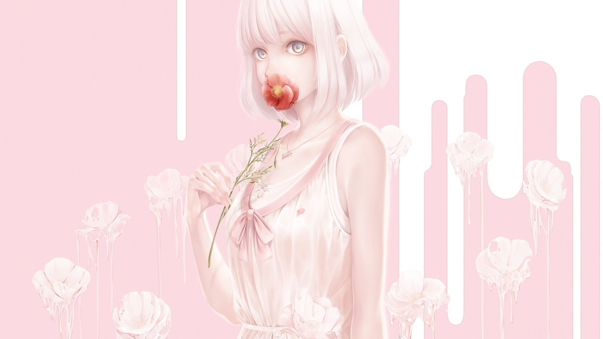 Pastel Pink Anime Wallpapers