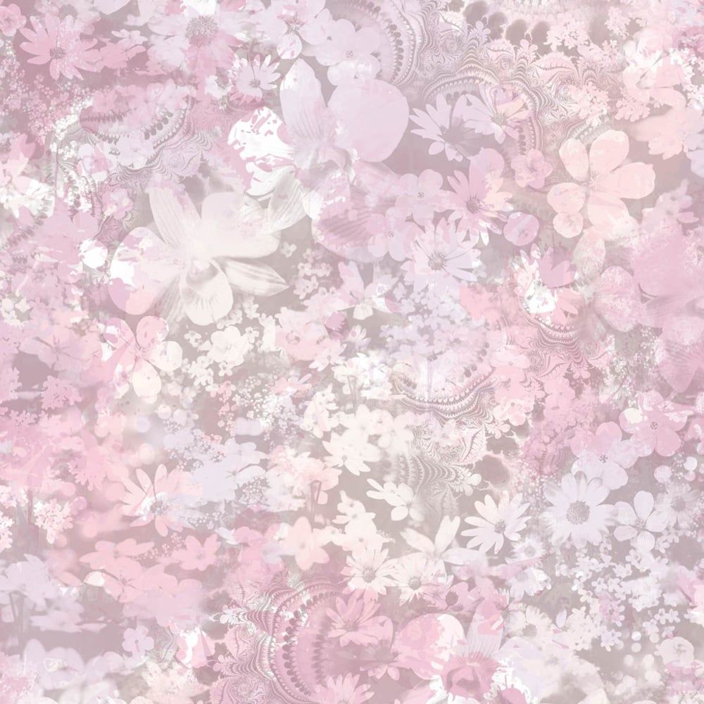 Pastel Pink Floral Wallpapers