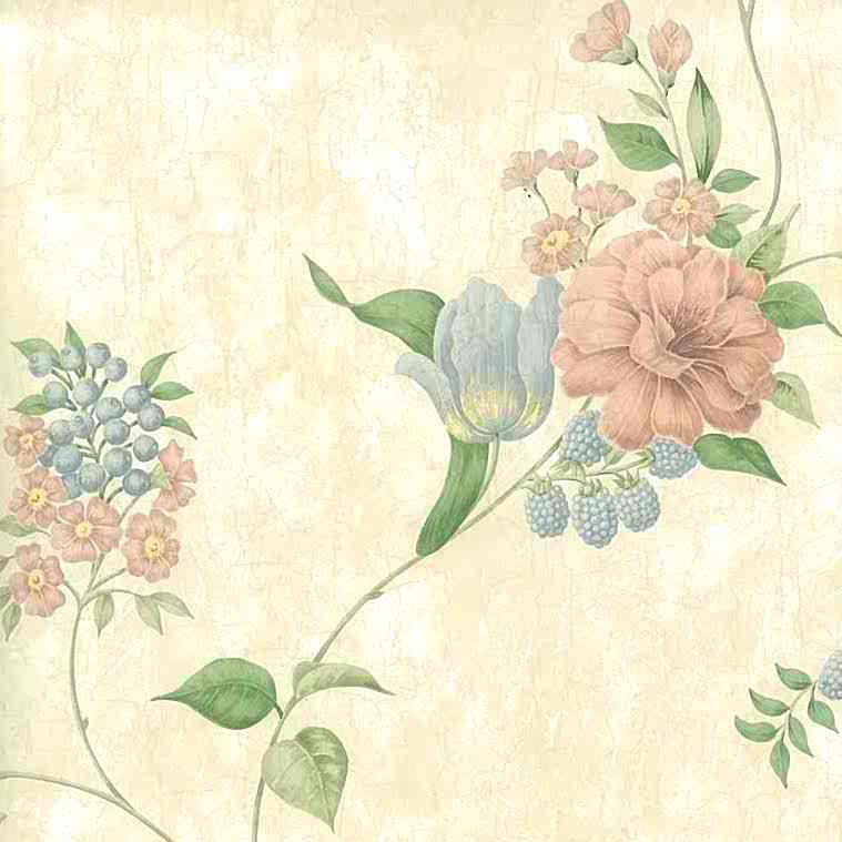 Pastel Pink Floral Wallpapers