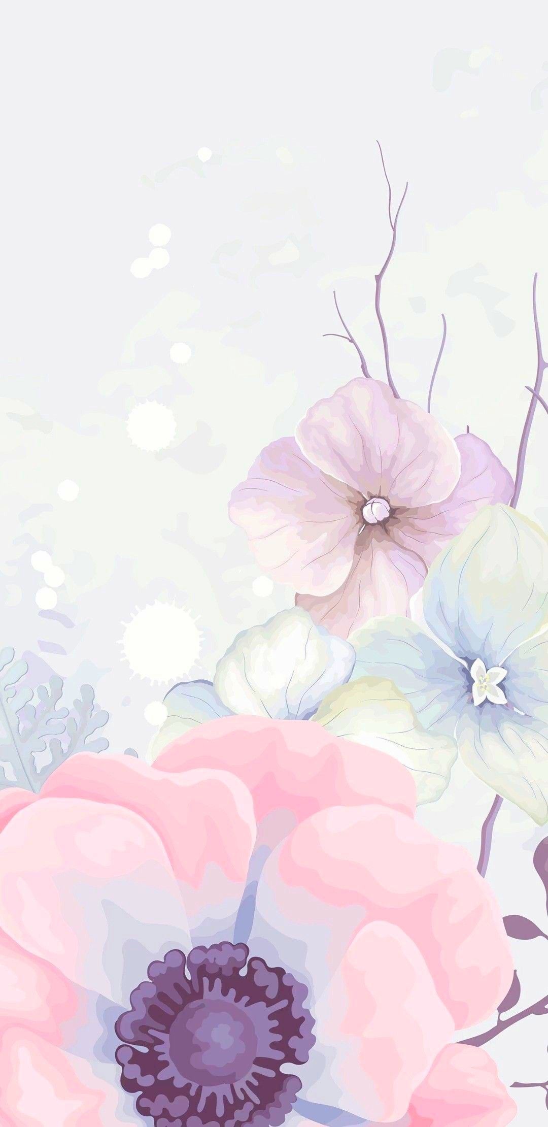 Pastel Pink Flower Wallpapers