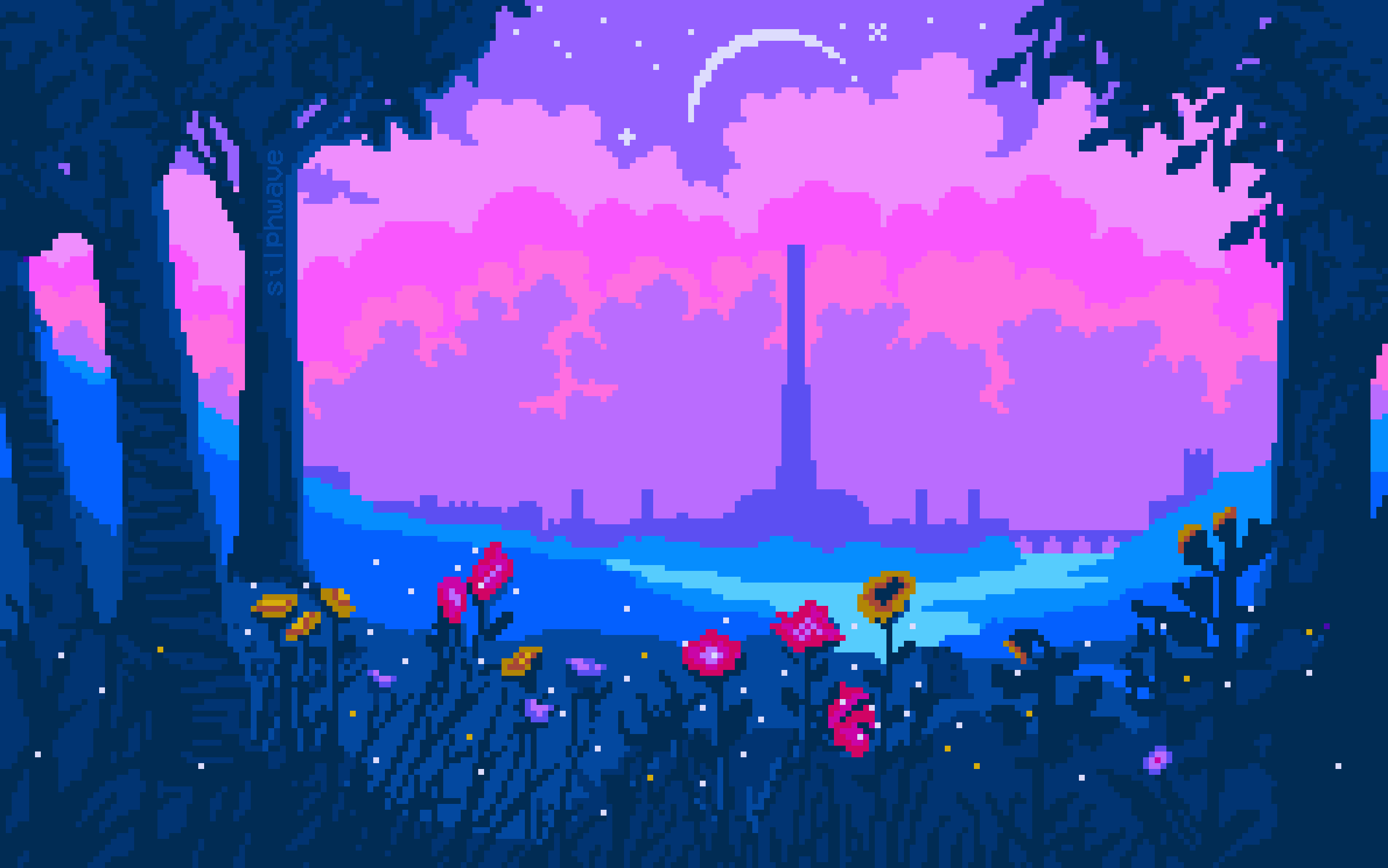 Pastel Pixel Art Wallpapers