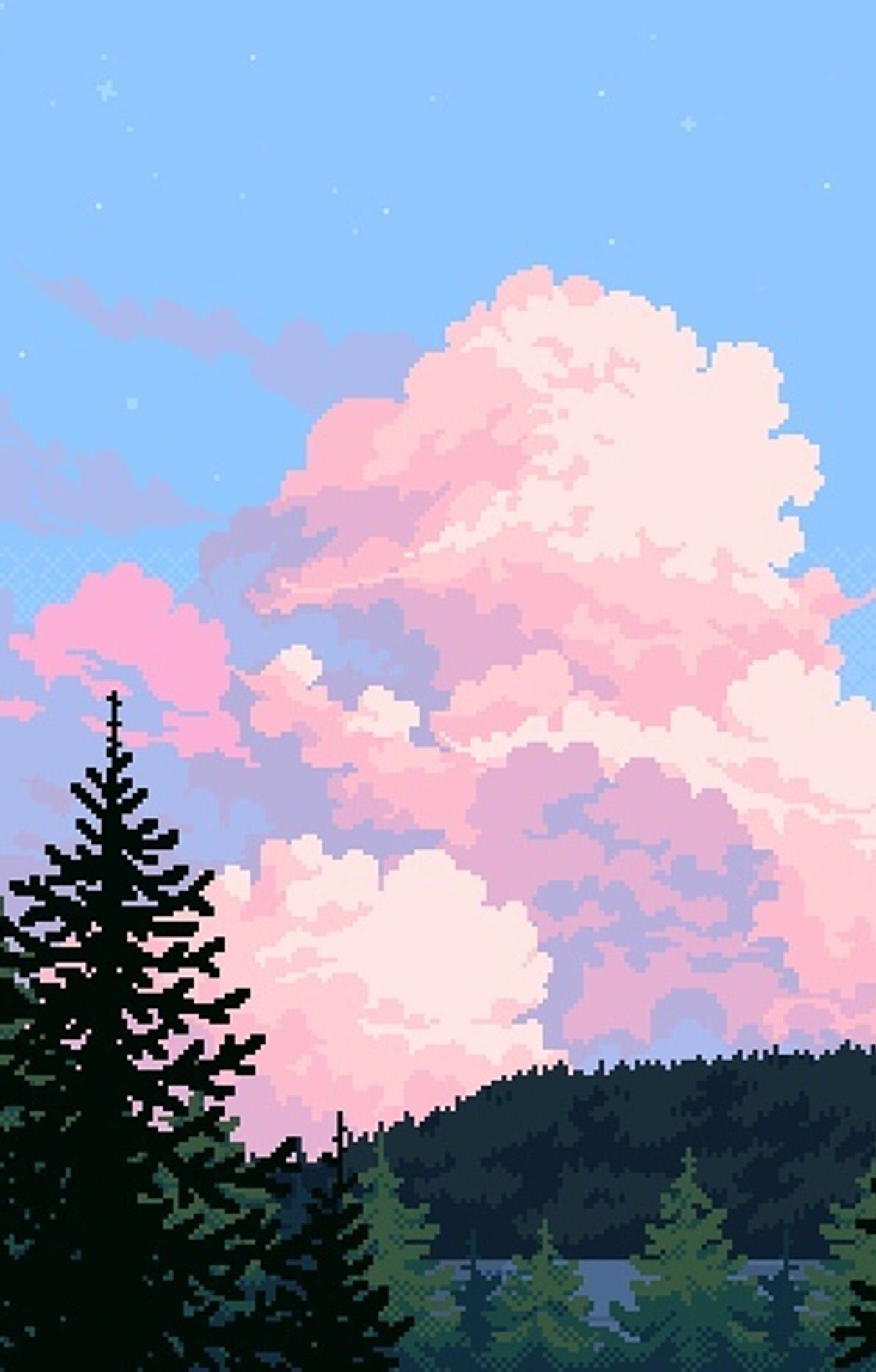 Pastel Pixel Art Wallpapers