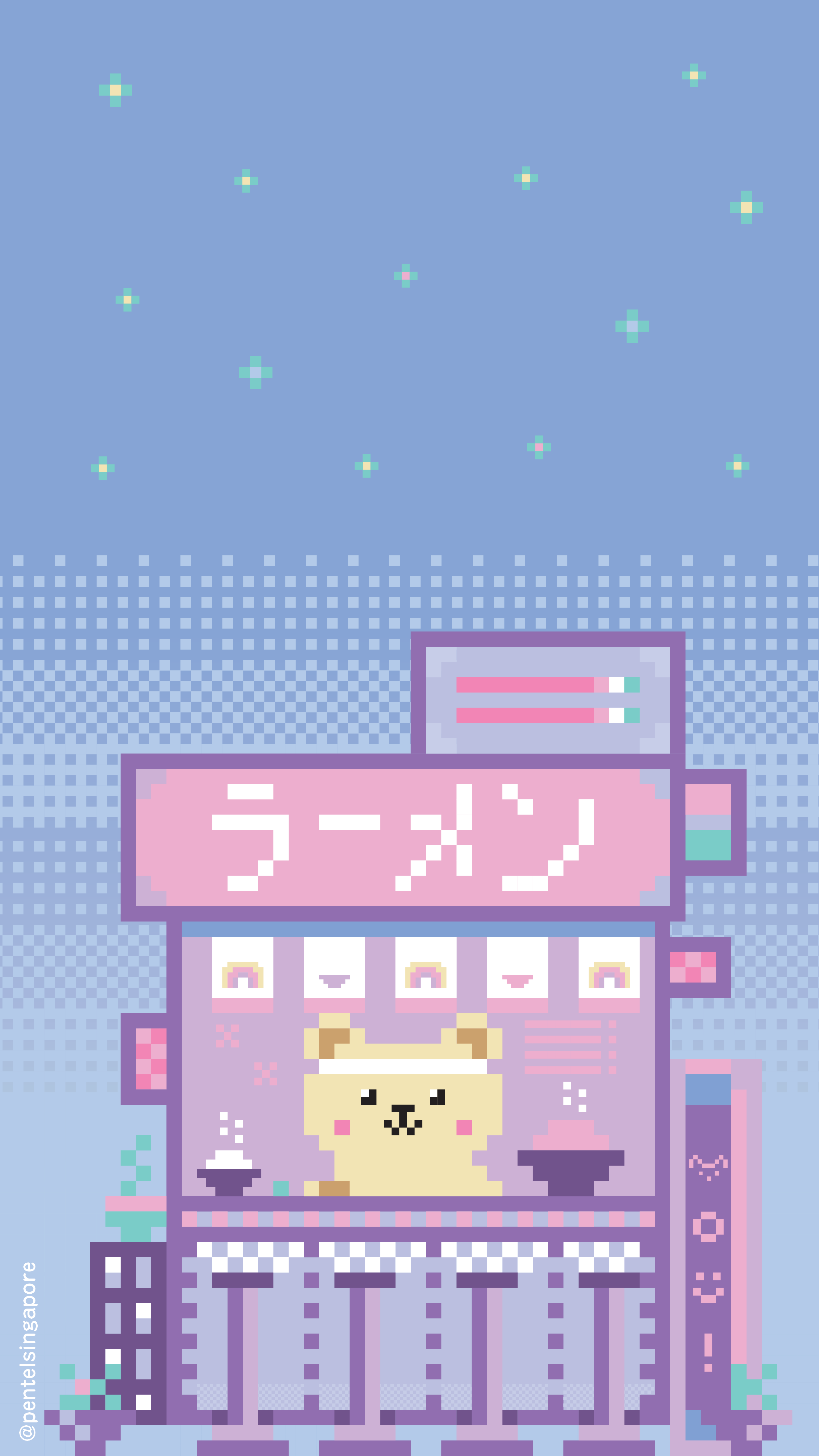 Pastel Pixel Art Wallpapers