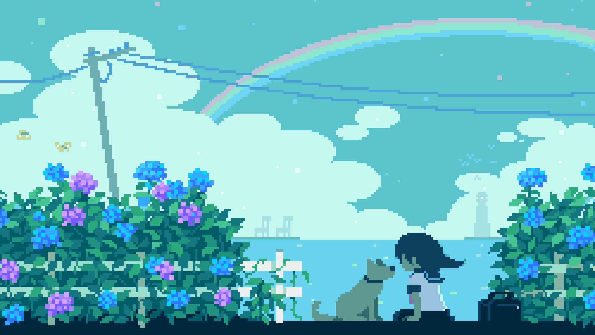 Pastel Pixel Art Wallpapers