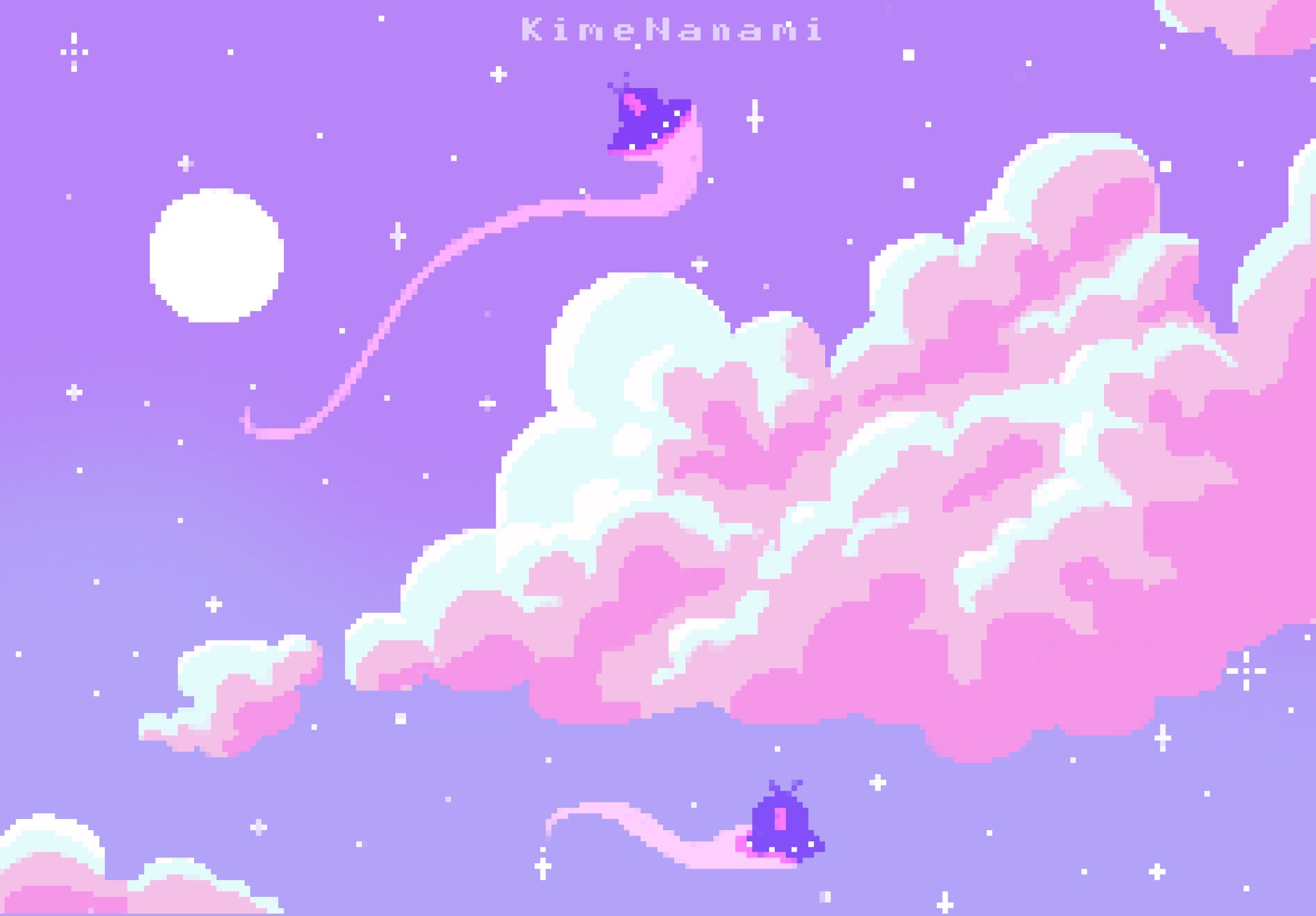 Pastel Pixel Art Wallpapers