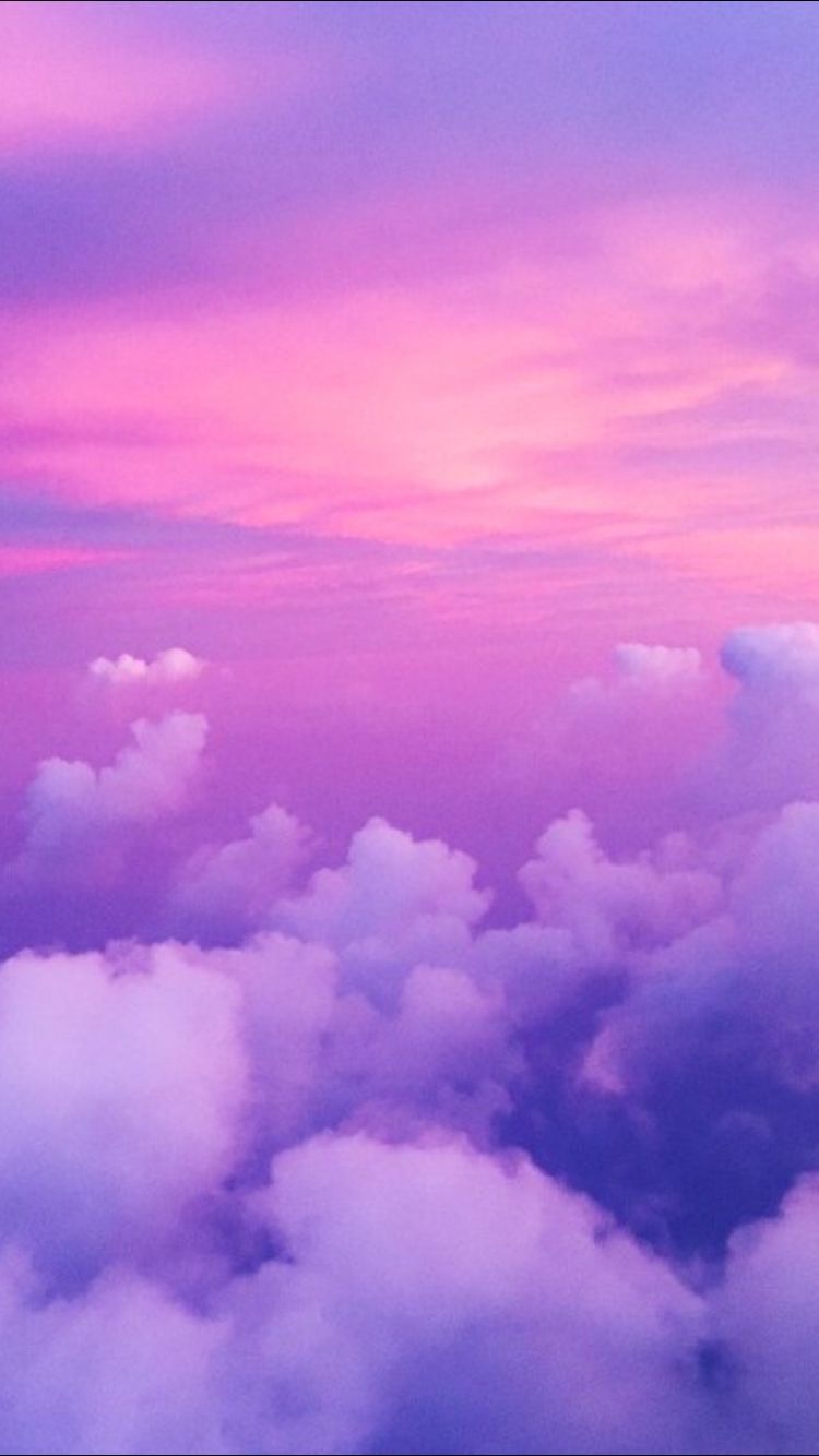 Pastel Purple Clouds Wallpapers
