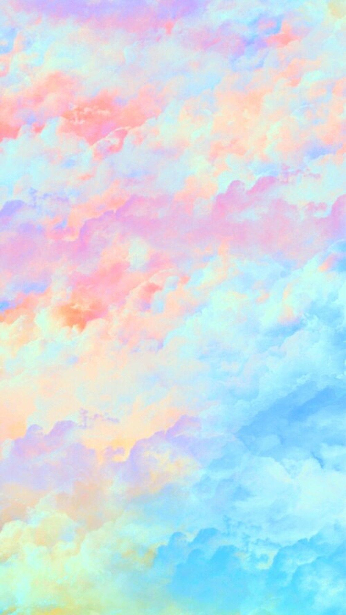 Pastel Rainbow Iphone Wallpapers