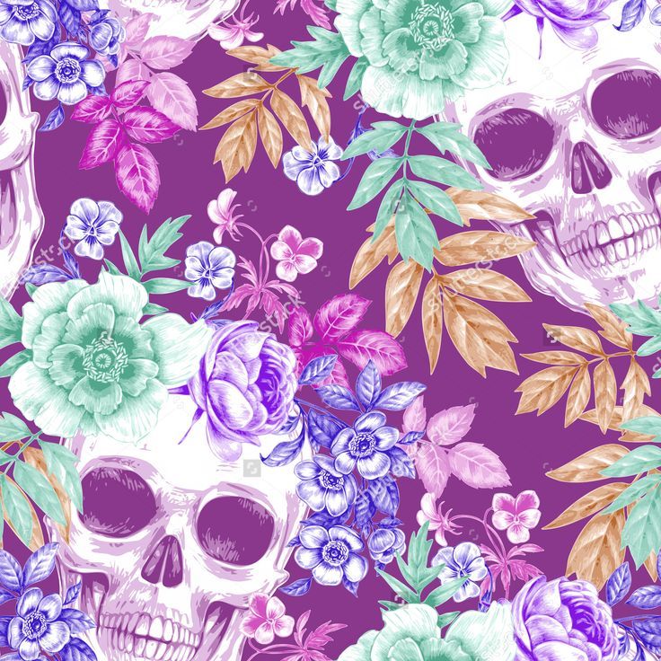 Pastel Skull Wallpapers