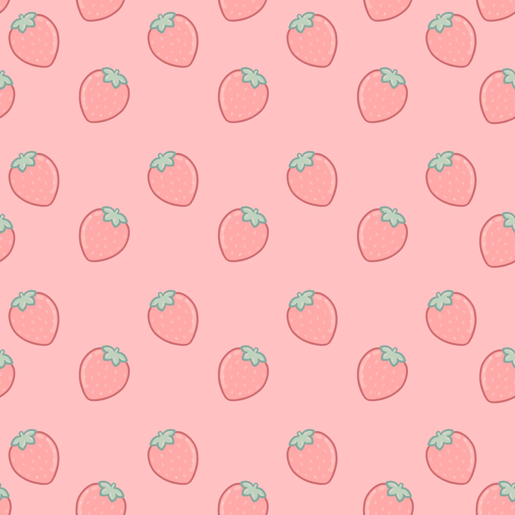 Pastel Strawberry Wallpapers