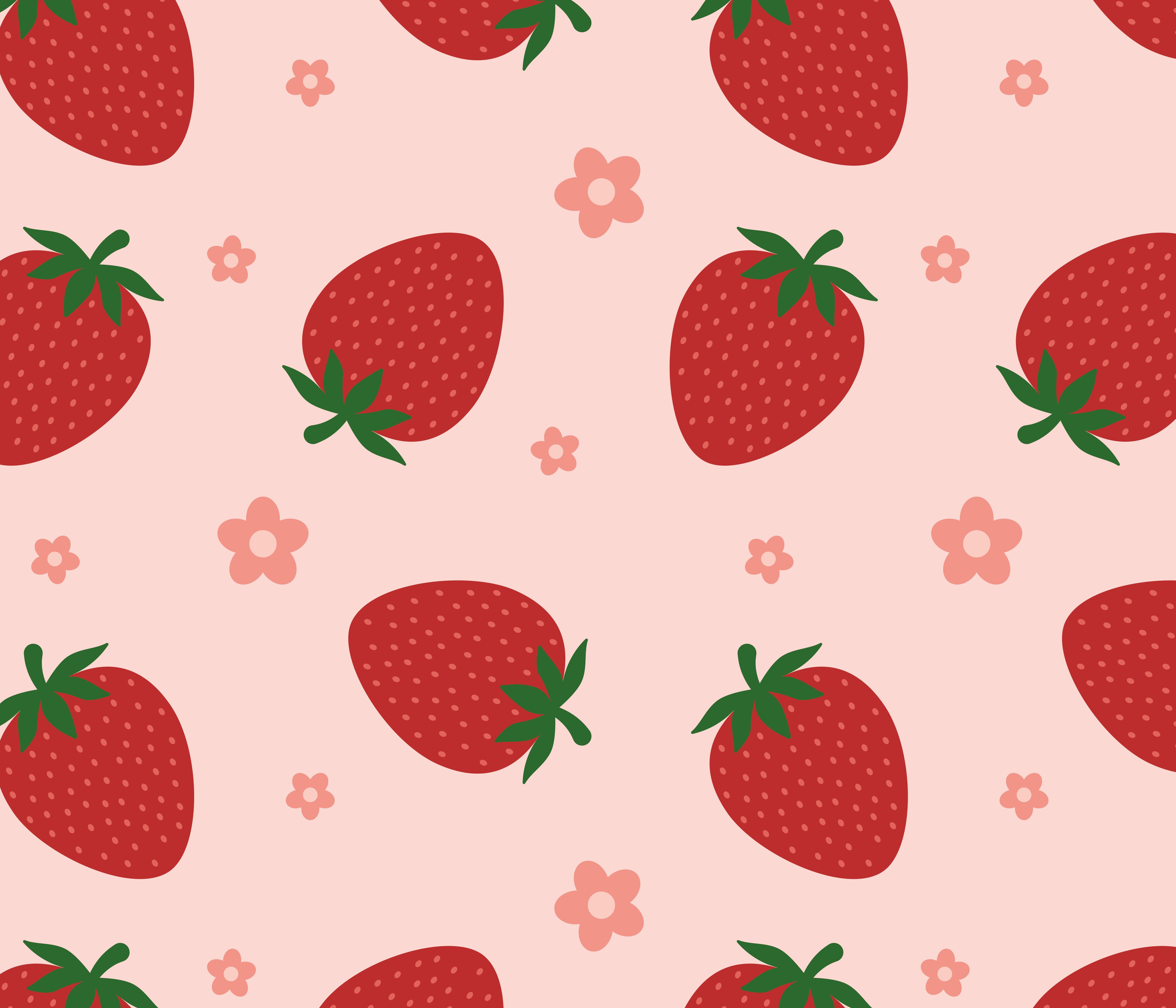 Pastel Strawberry Wallpapers