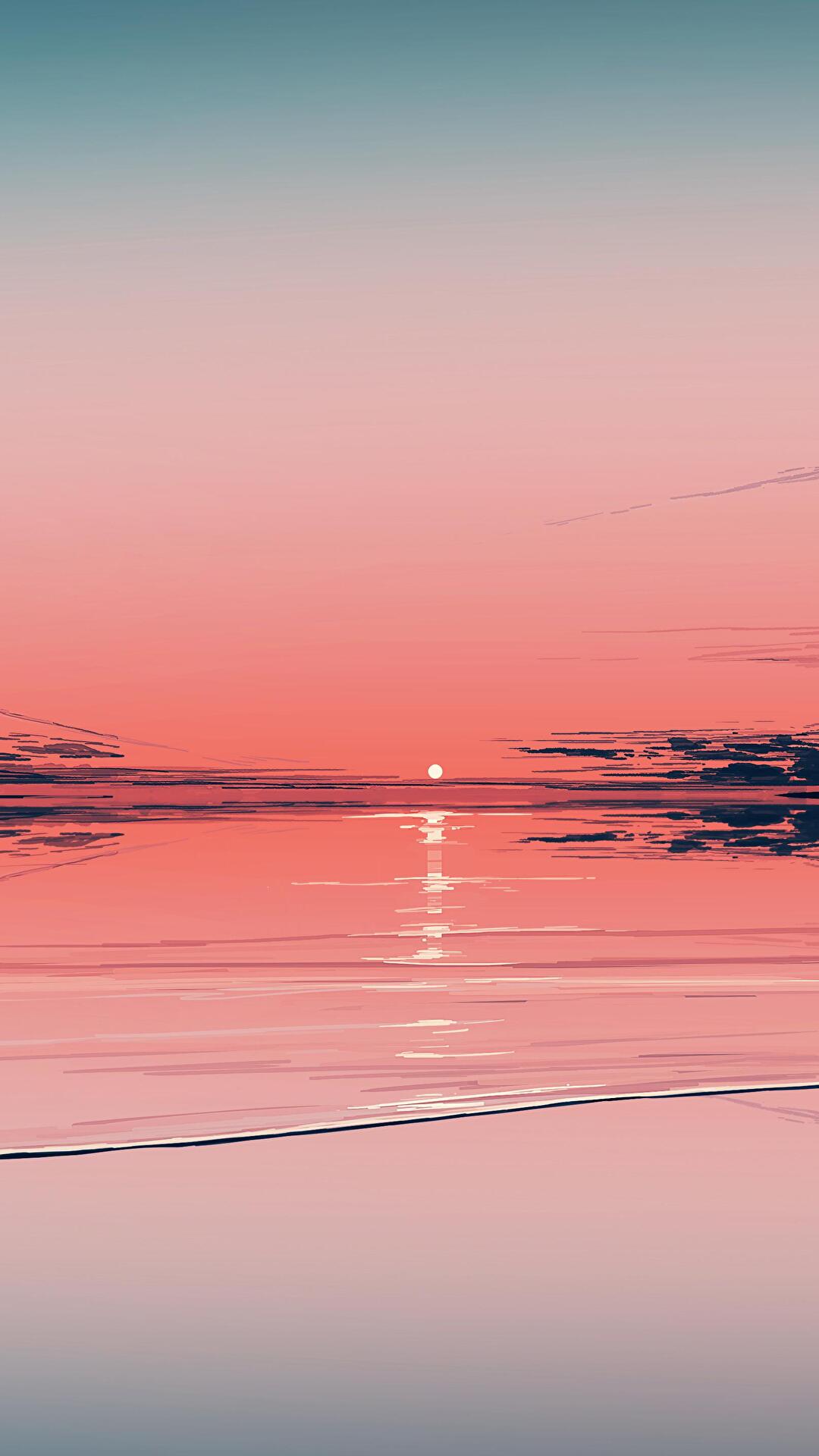 Pastel Sunset Iphone Wallpapers