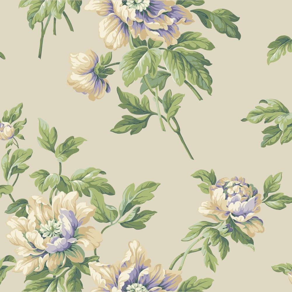 Pastel Yellow Floral Wallpapers