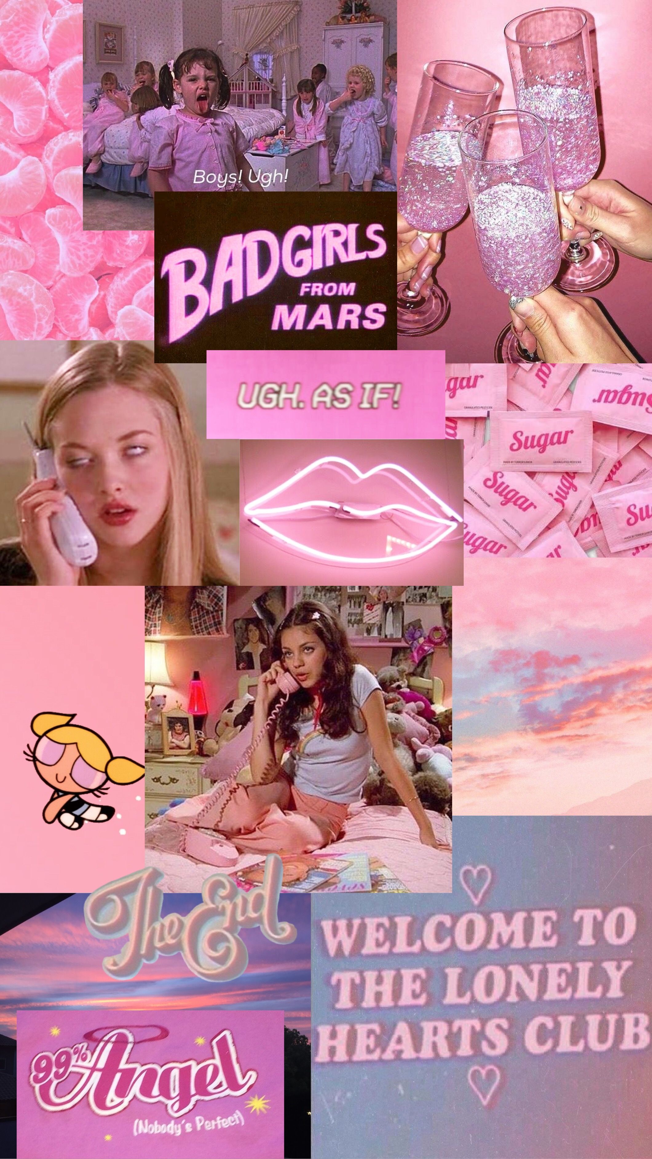 Pink 90S Aesthetic Wallpapers