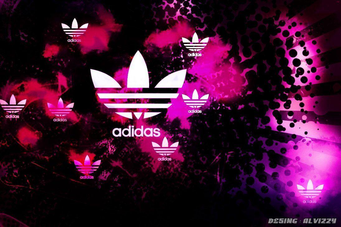 Pink Adidas Logo Wallpapers