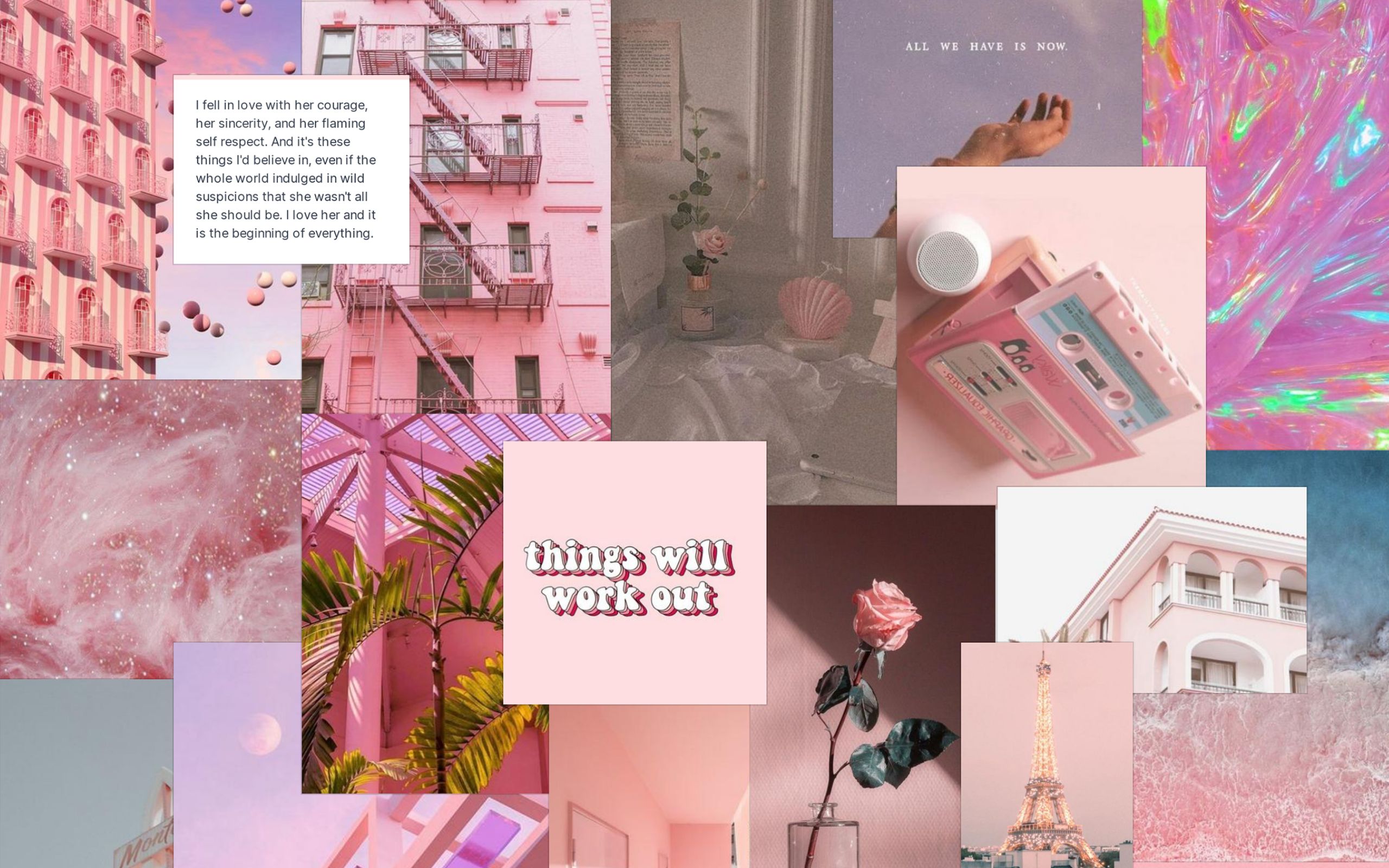 Pink Aesthetic Tumblr Laptop Wallpapers