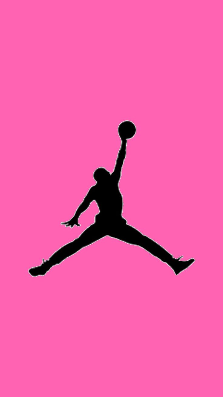 Pink Air Jordan Logo Wallpapers