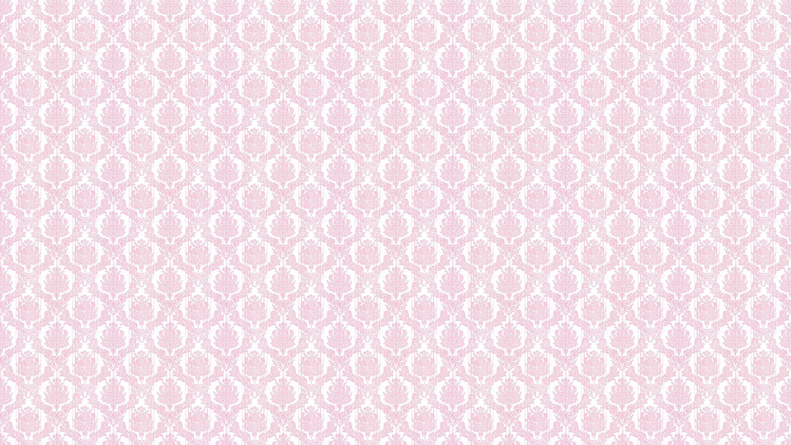 Pink And Black Damask Wallpapers