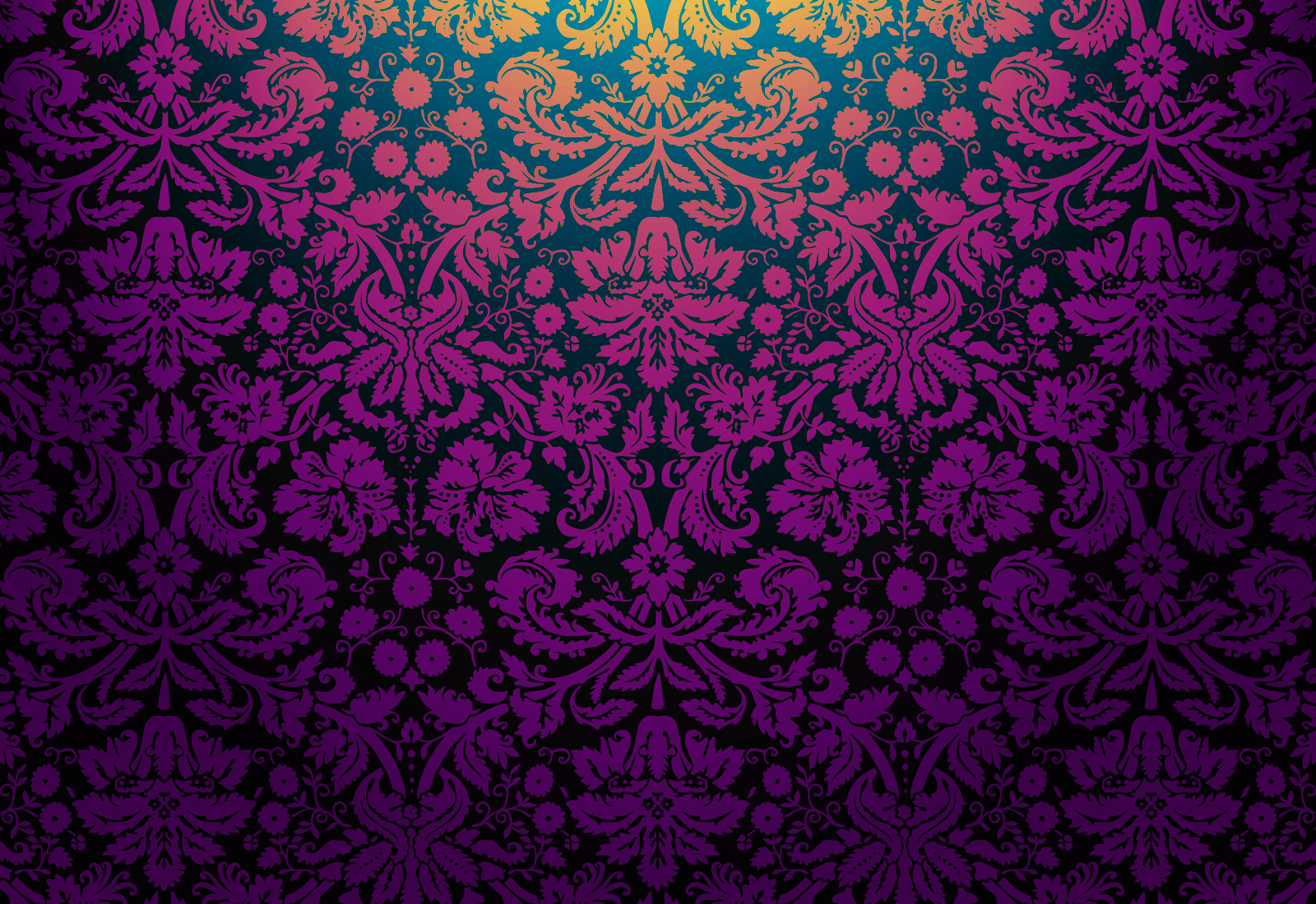 Pink And Black Damask Wallpapers