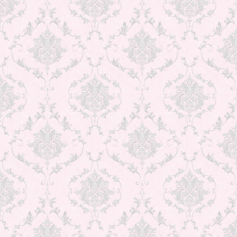 Pink And Black Damask Wallpapers