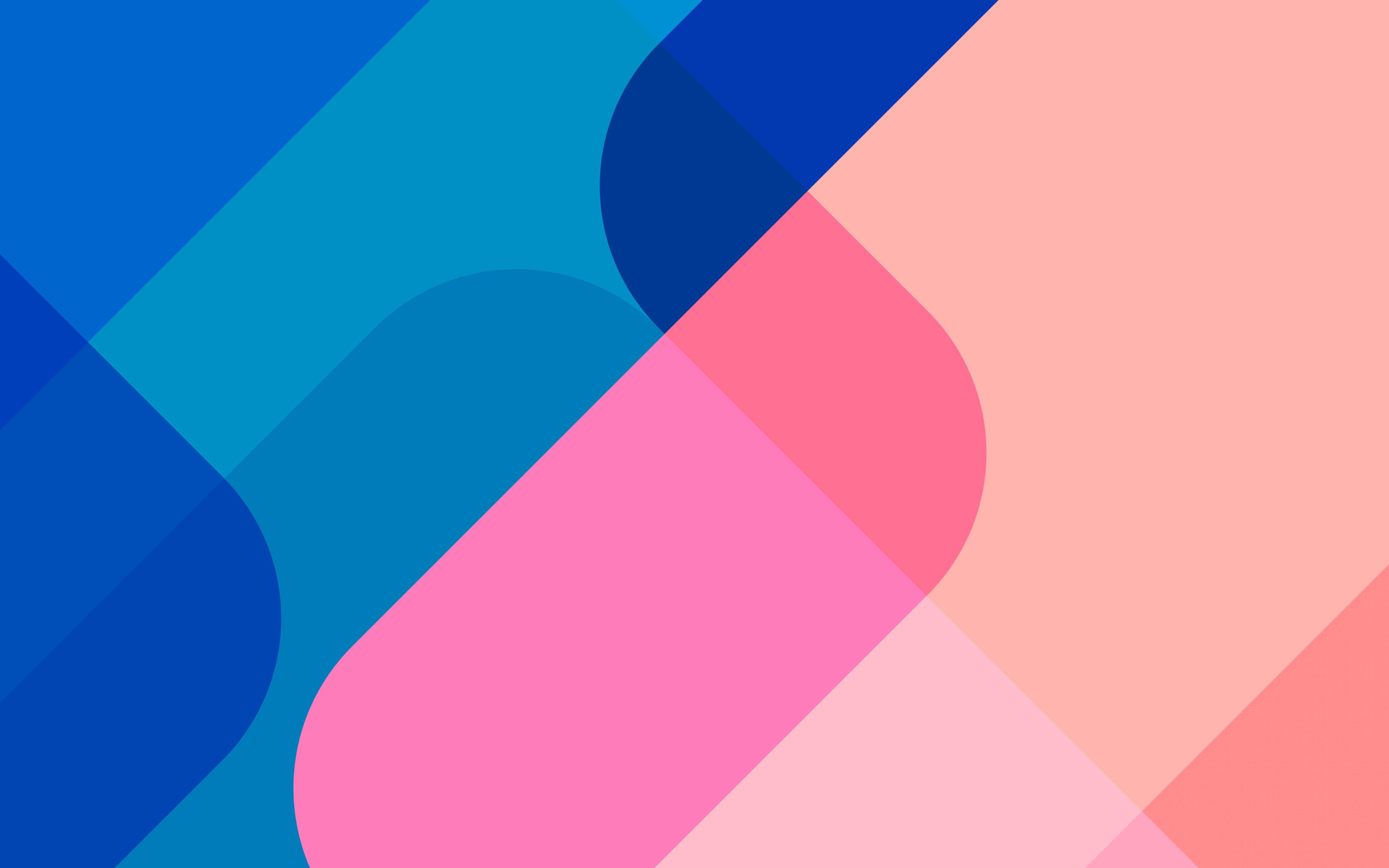 Pink And Blue Abstract Wallpapers