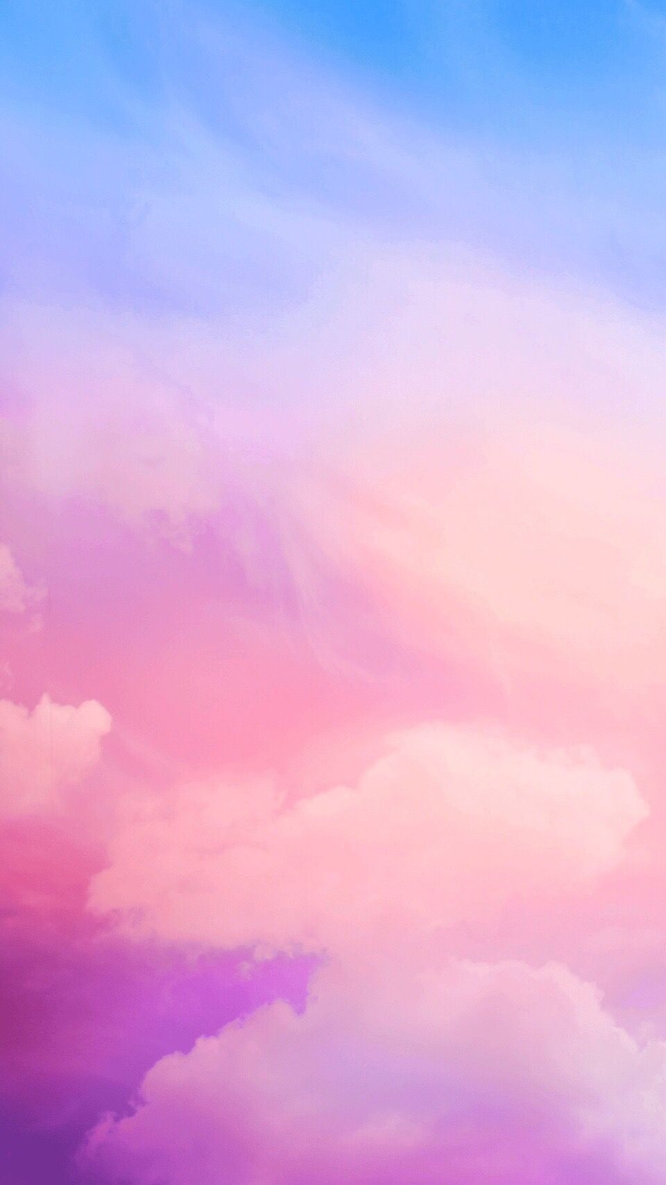 Pink And Blue Clouds Wallpapers