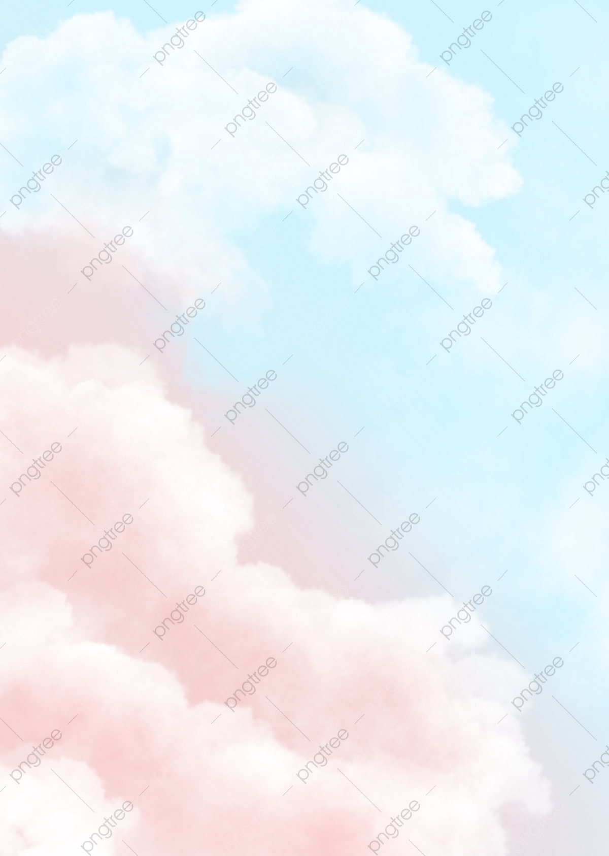 Pink And Blue Clouds Wallpapers