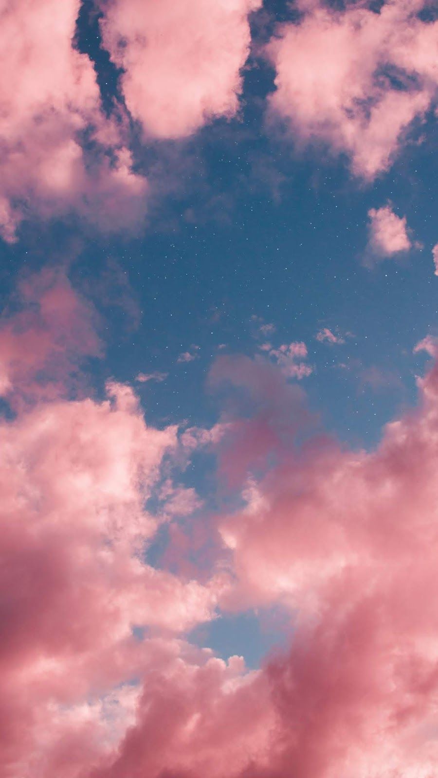 Pink And Blue Clouds Wallpapers