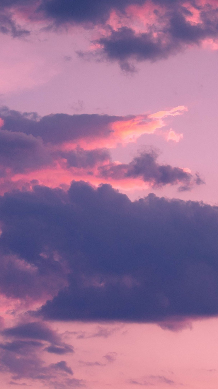 Pink And Blue Clouds Wallpapers