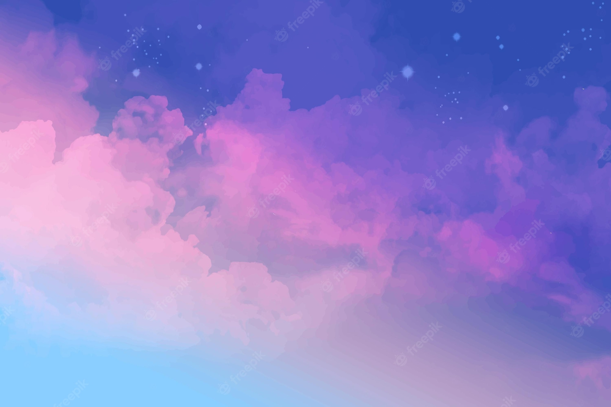 Pink And Blue Pastel Wallpapers