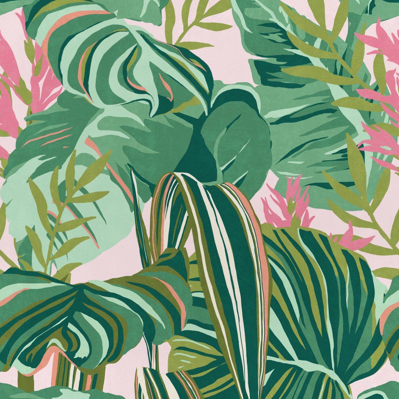 Pink And Green Pattern Wallpapers