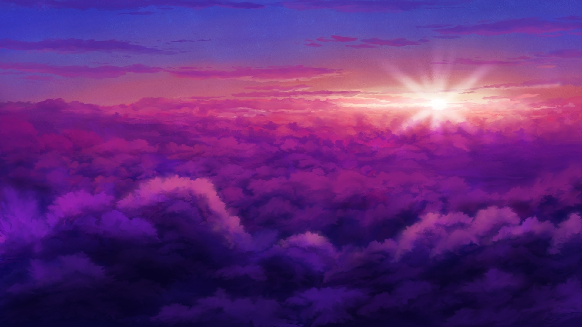 Pink And Purple Sky Wallpapers