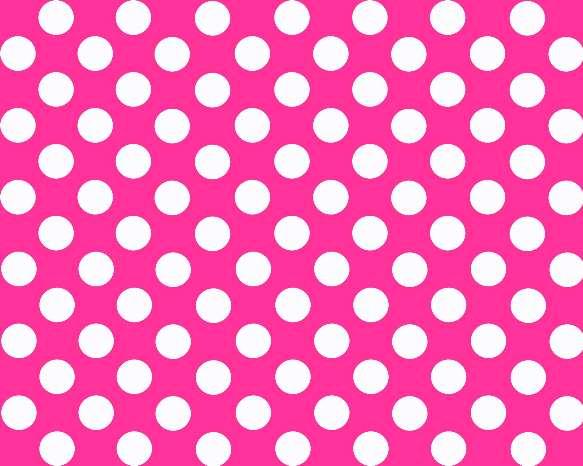 Pink And White Polka Dot Wallpapers