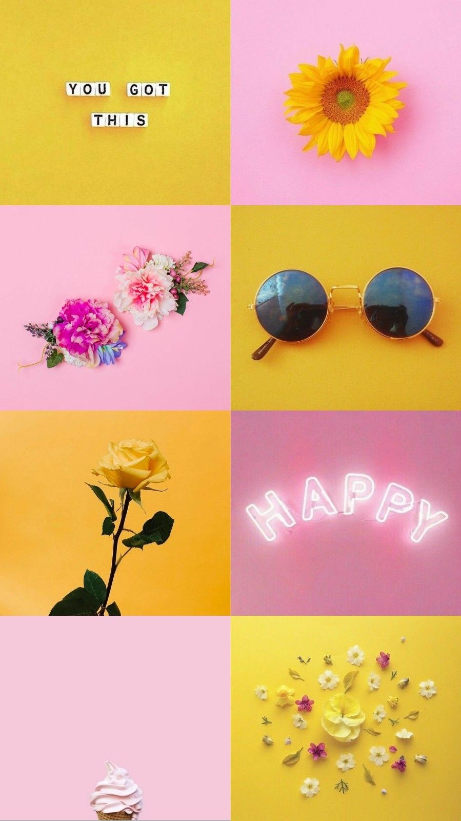 Pink And Yellow Wallpapers