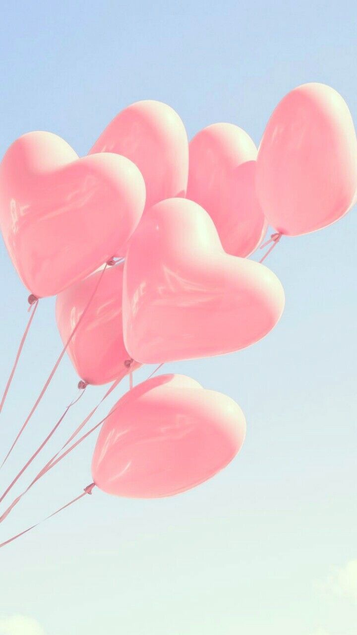 Pink Balloons Wallpapers