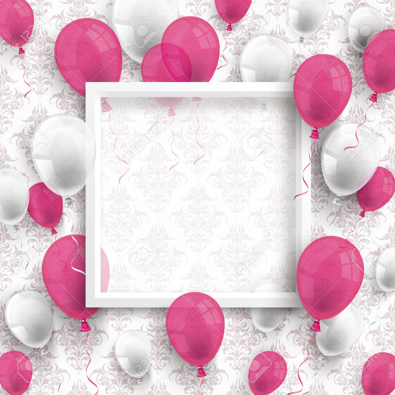 Pink Balloons Wallpapers