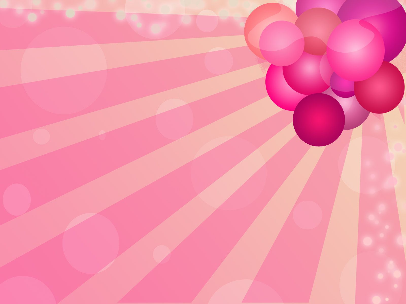 Pink Balloons Wallpapers