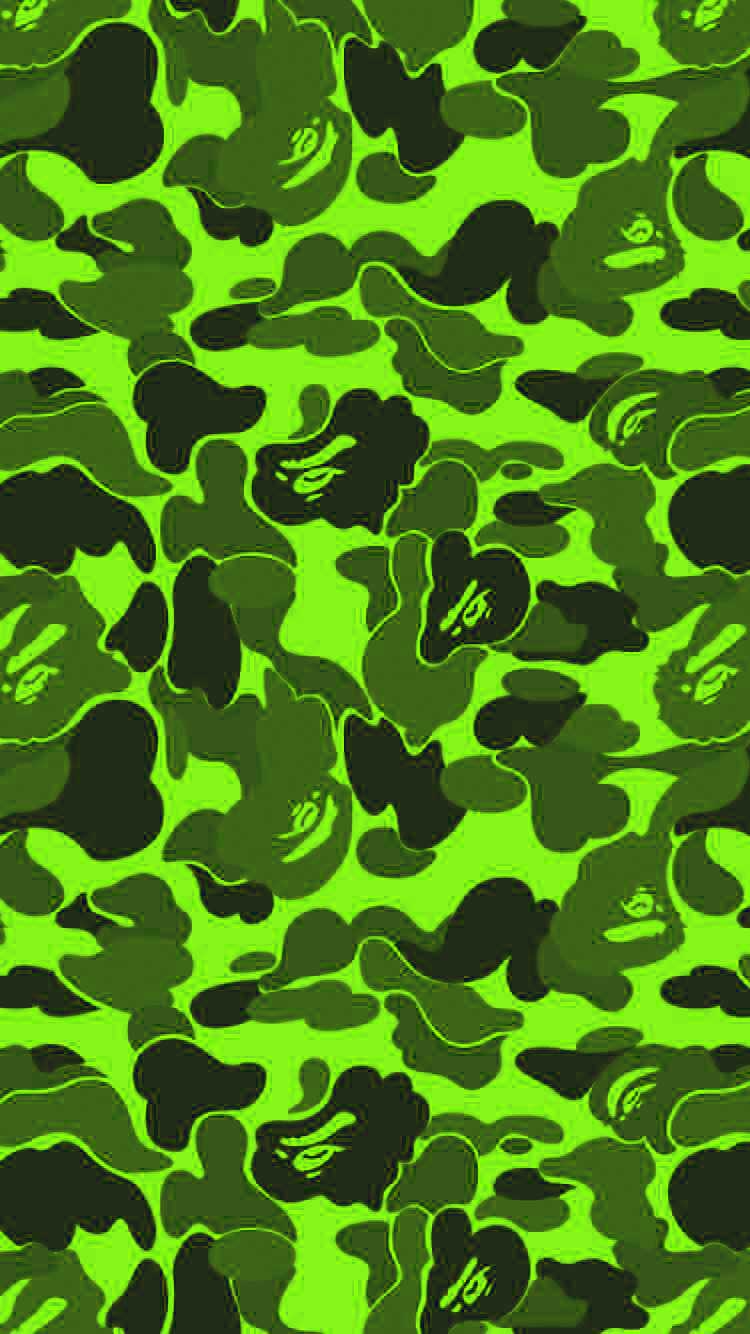 Pink Bape Cartoon Wallpapers