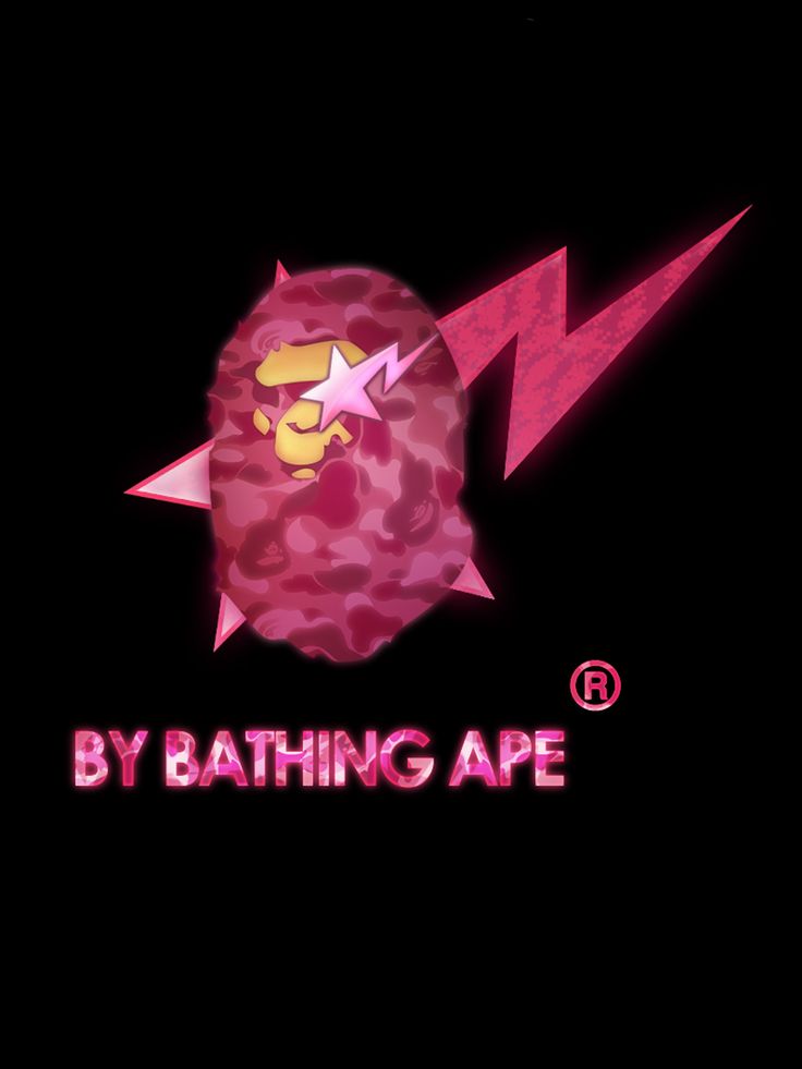 Pink Bape Laptop Wallpapers