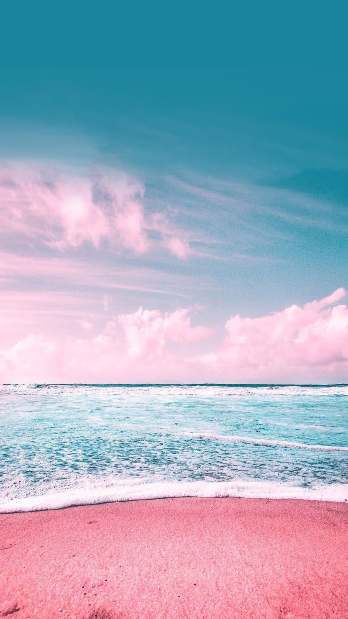 Pink Beach Wallpapers