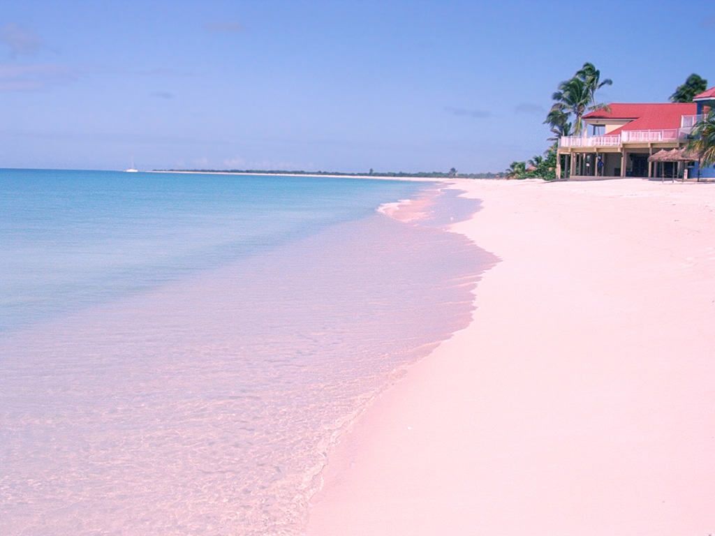 Pink Beach Wallpapers