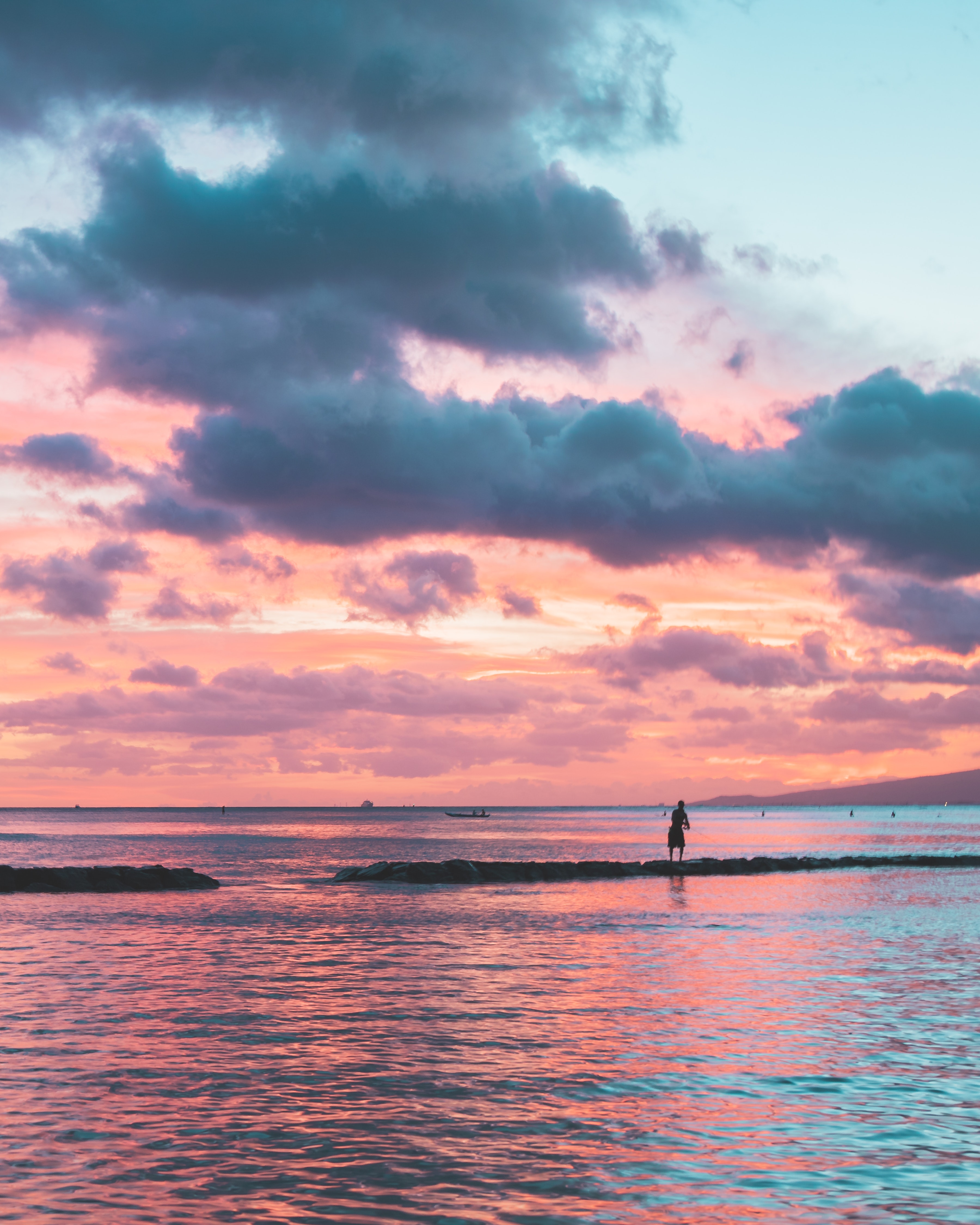 Pink Beach Aesthetic Wallpapers