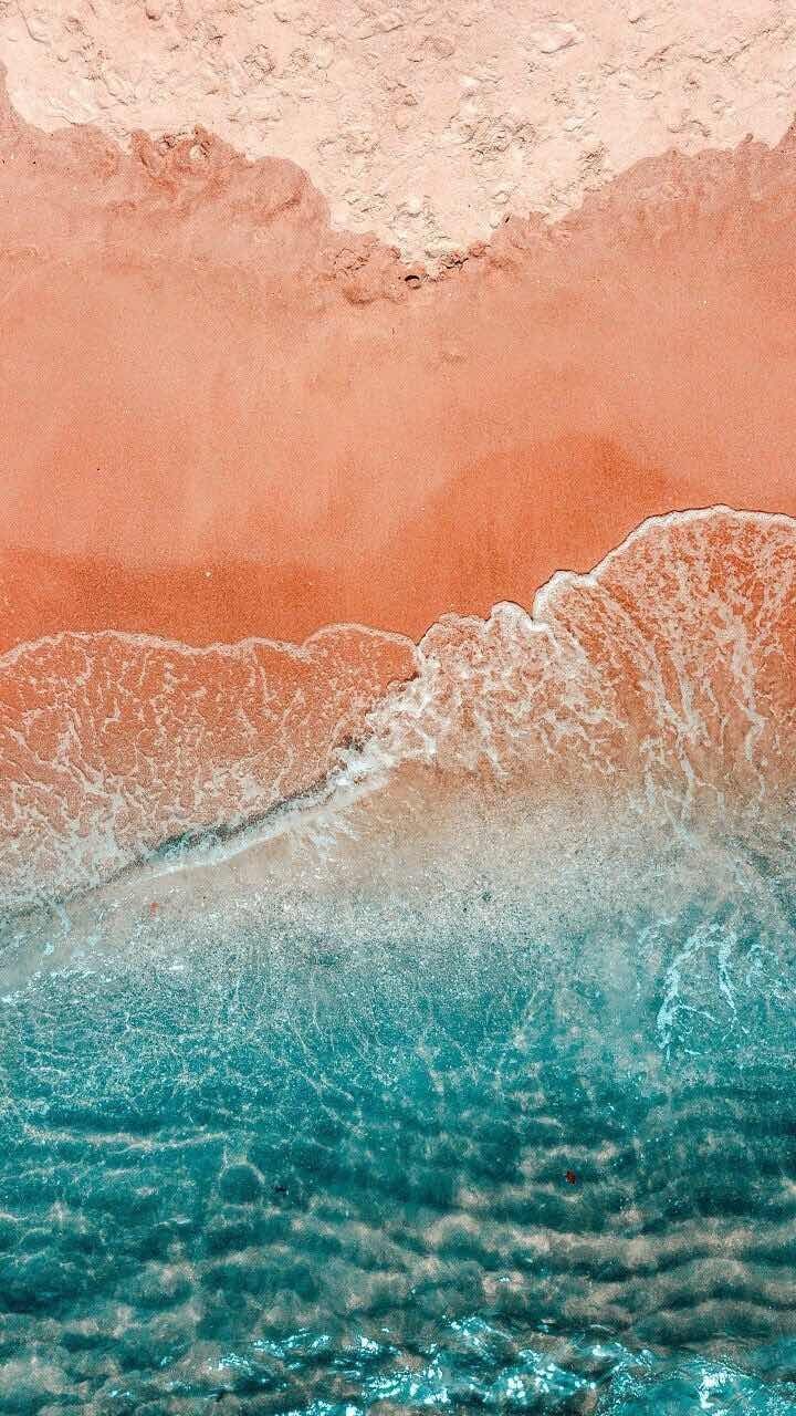 Pink Beach Iphone Wallpapers