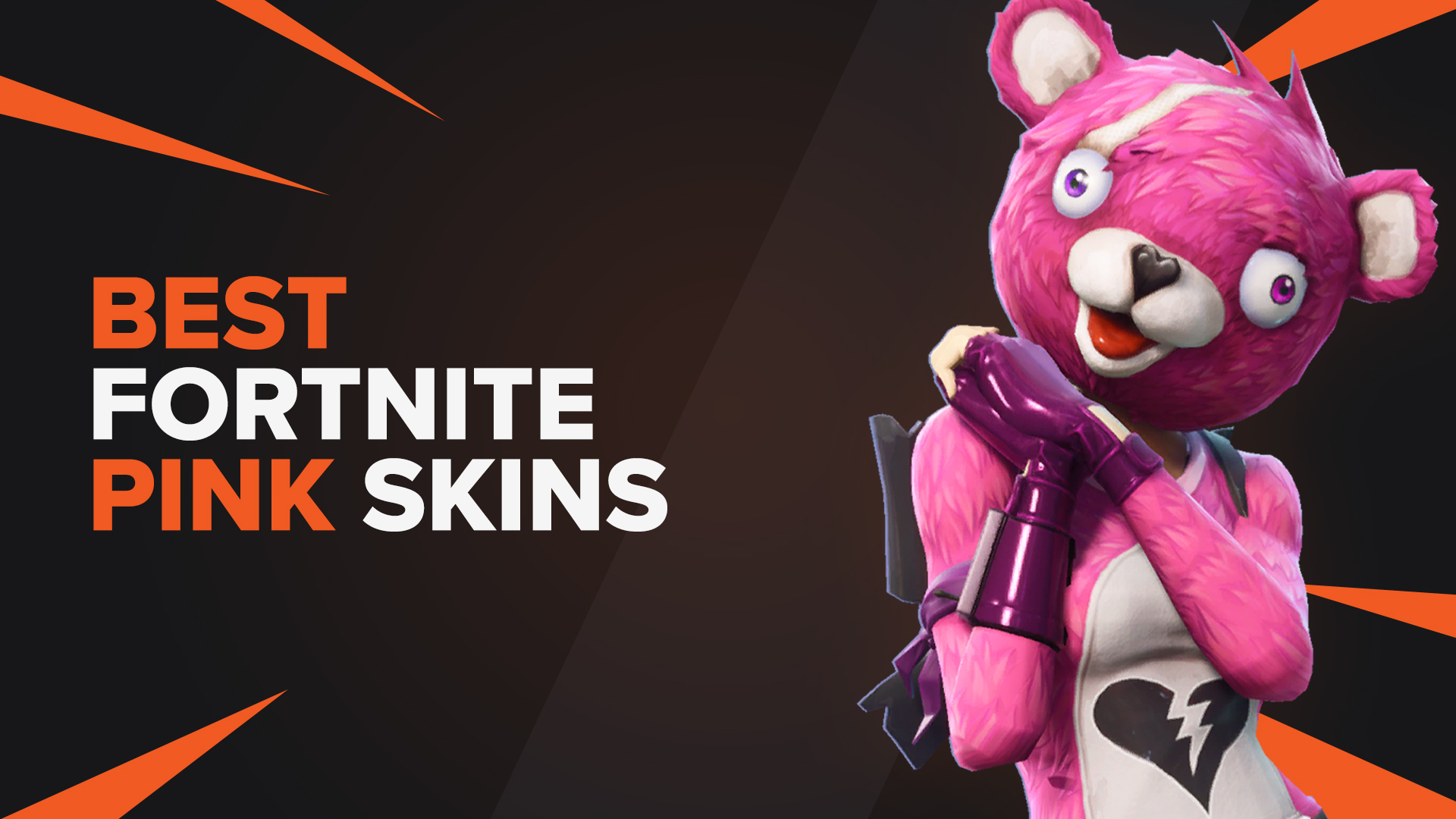 Pink Bear Fortnite Wallpapers