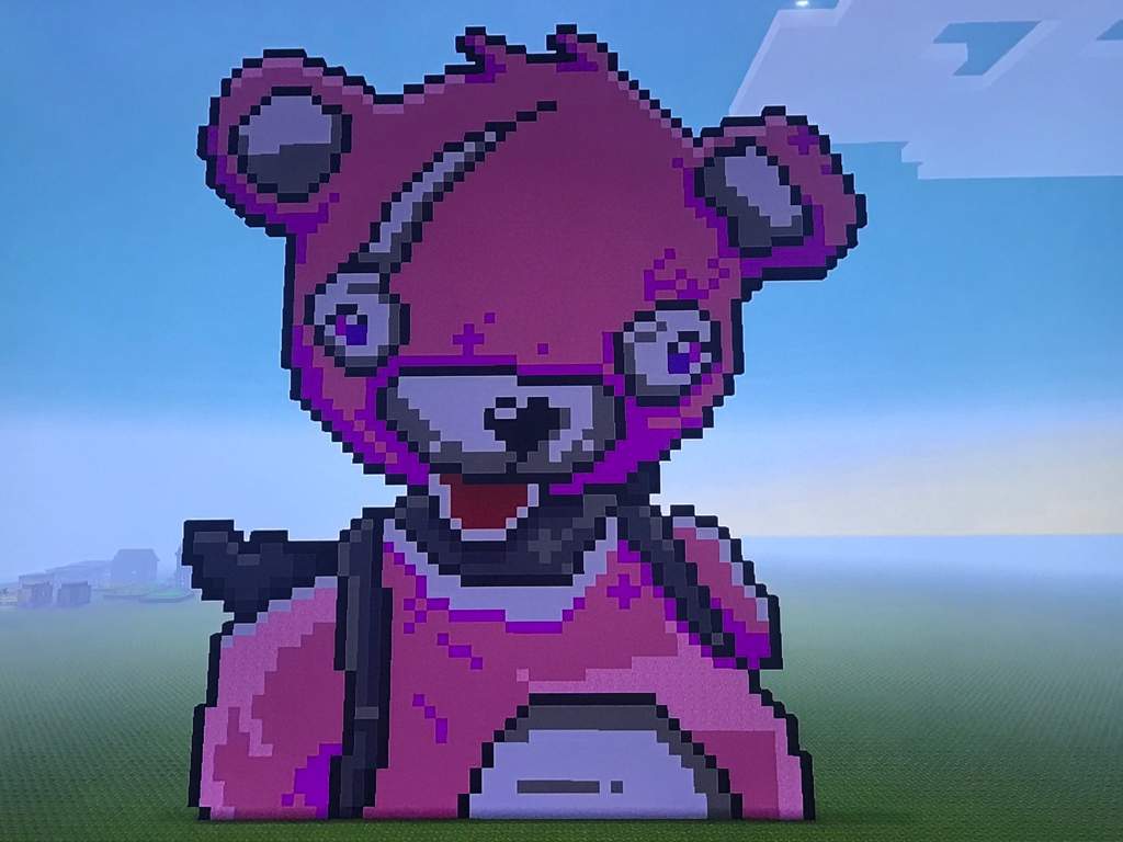 Pink Bear Fortnite Wallpapers