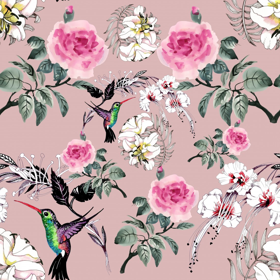 Pink Bird Wallpapers