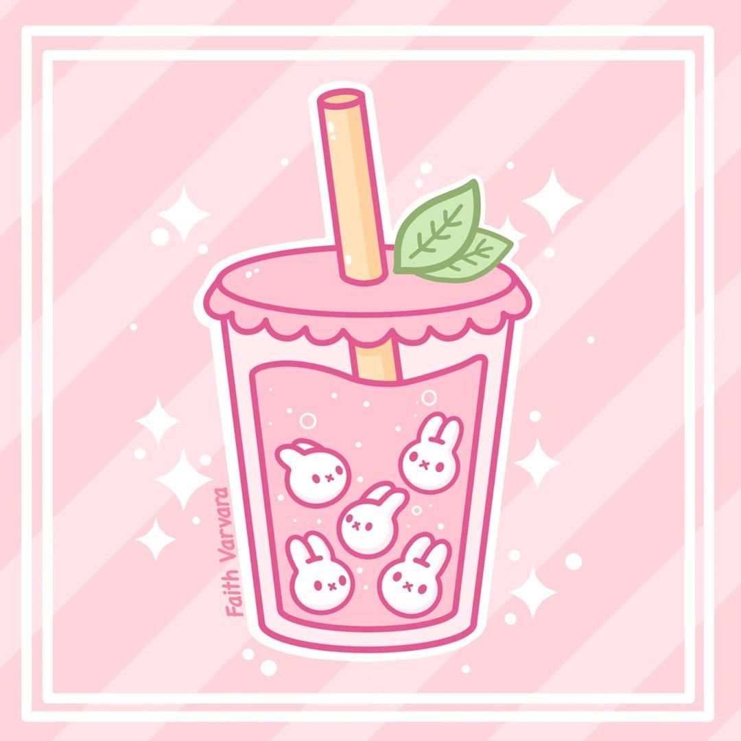 Pink Boba Wallpapers