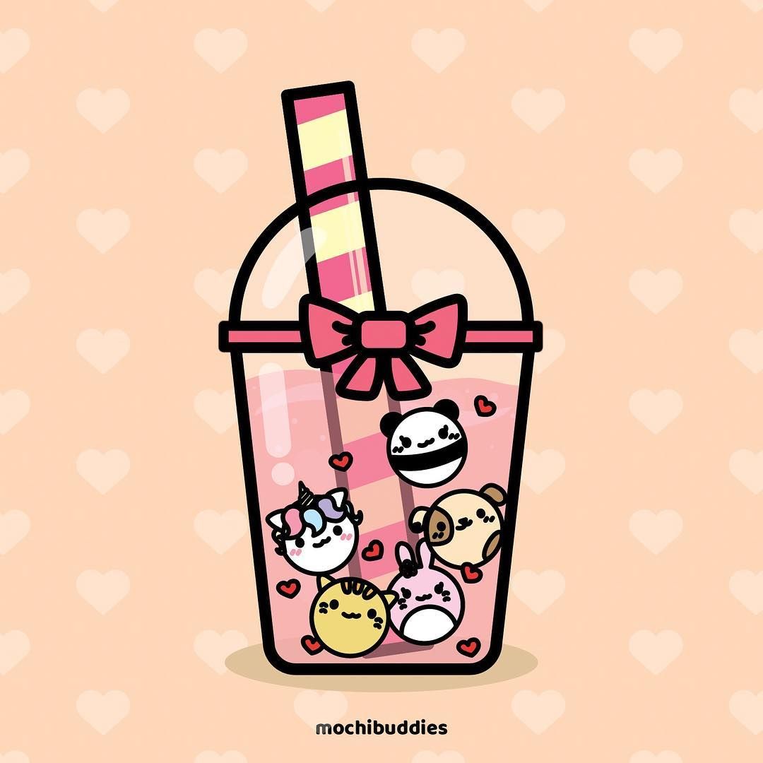 Pink Boba Wallpapers