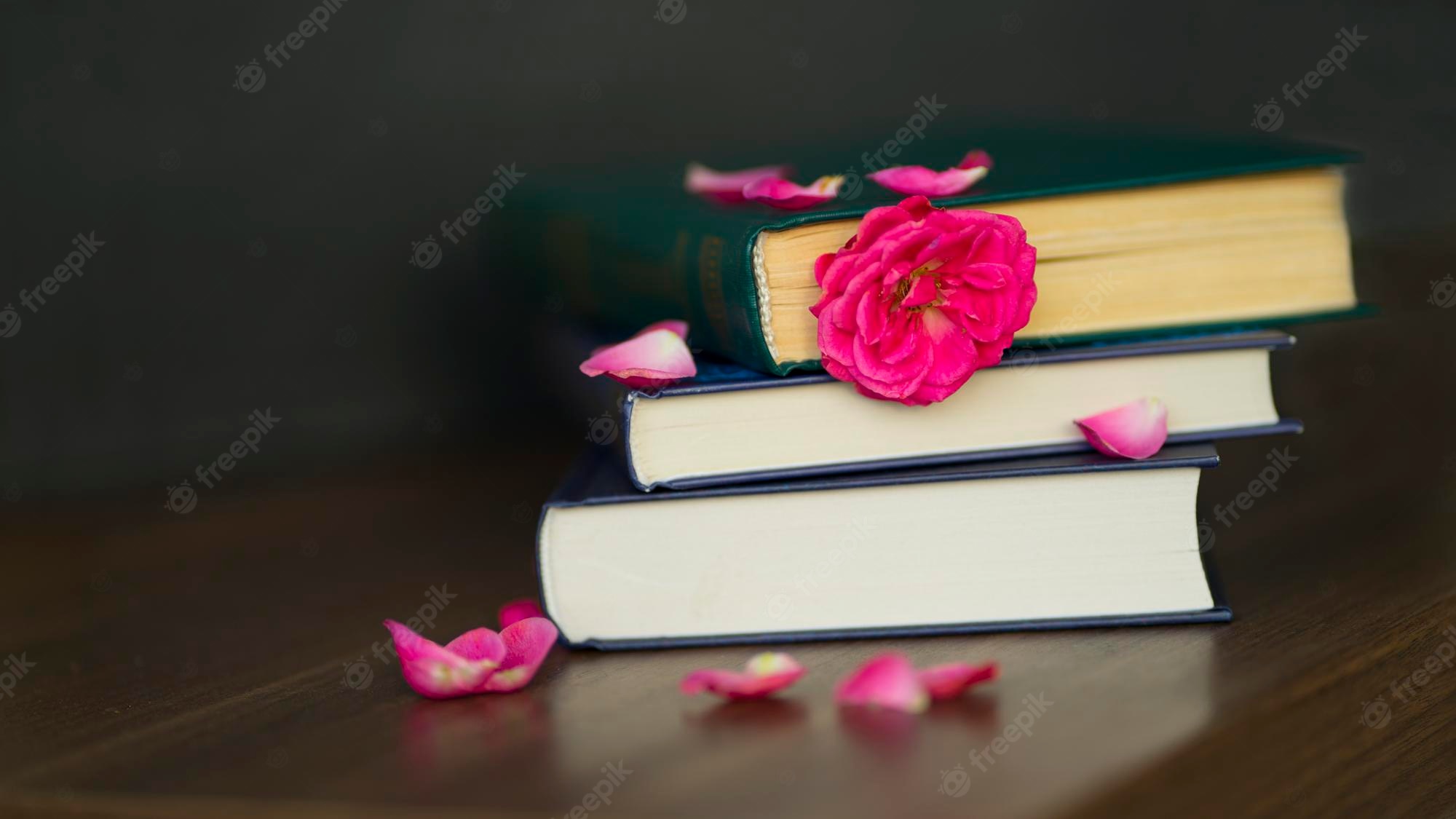 Pink Books Wallpapers