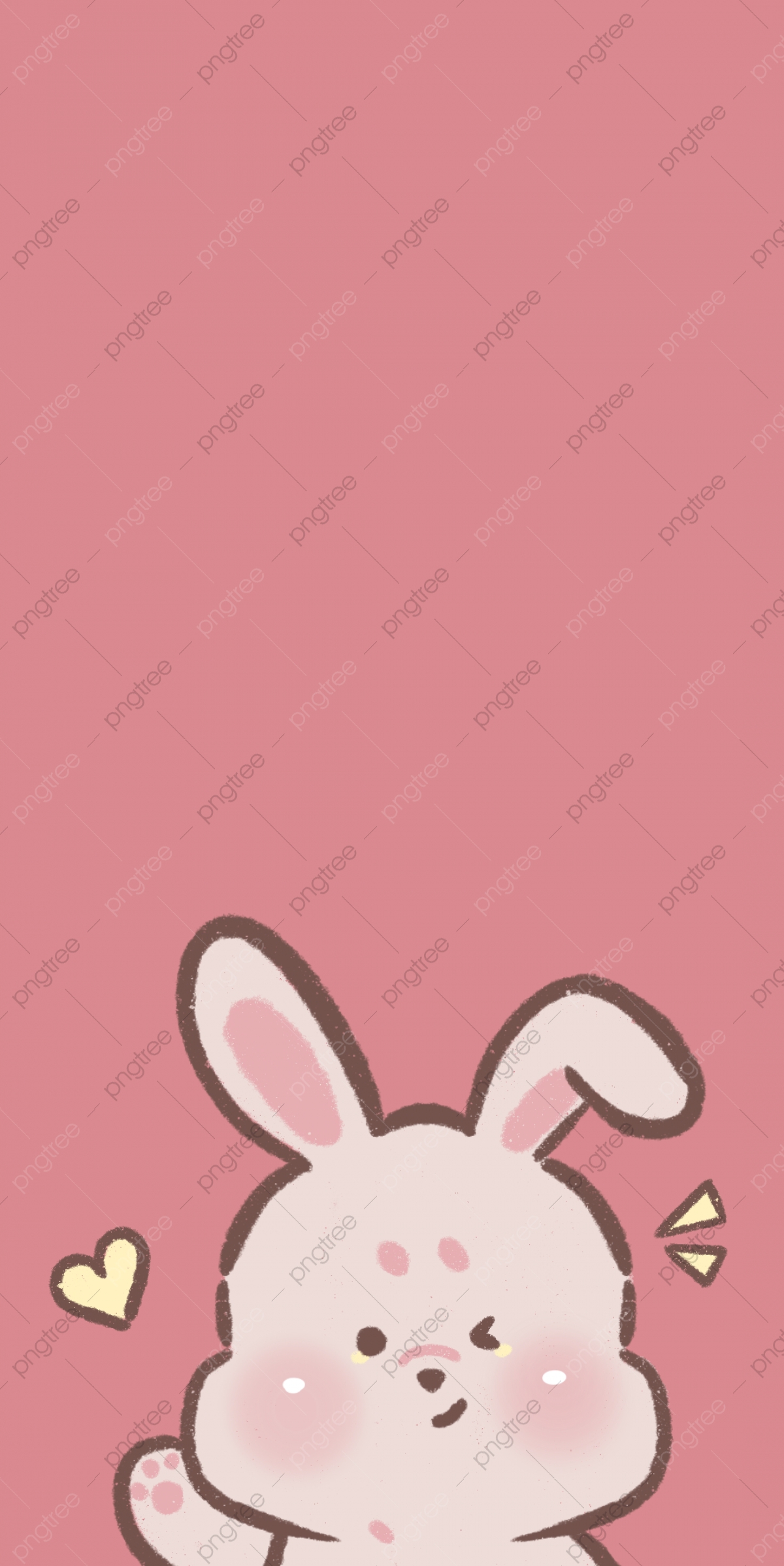 Pink Bunny Wallpapers