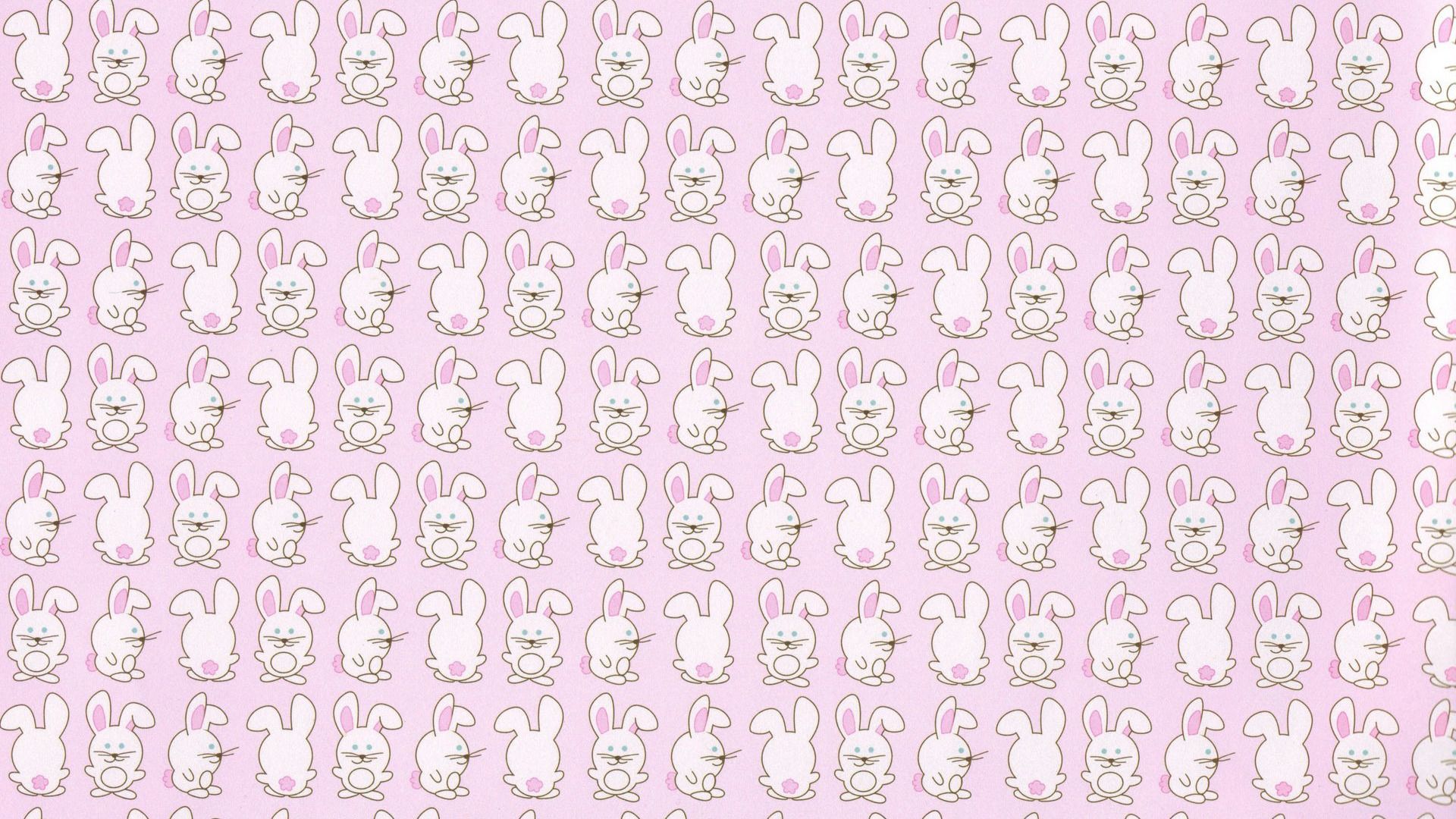 Pink Bunny Wallpapers